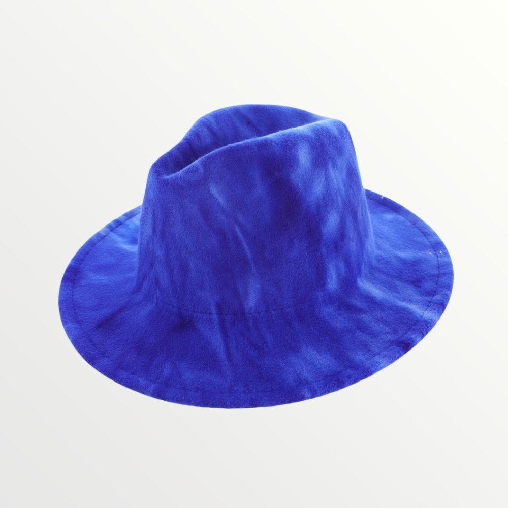 ROYAL TIE DYE PANAMA FEDORA